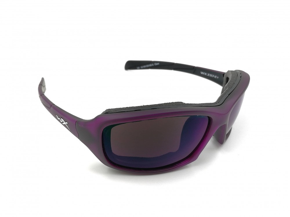 Lunettes de moto Wiley X - Femme - Violet
