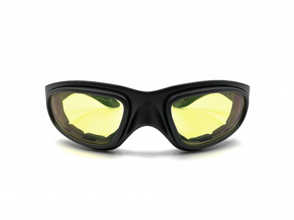Lunettes de moto Wiley X - Unisexe - Lentilles teintées jaunes