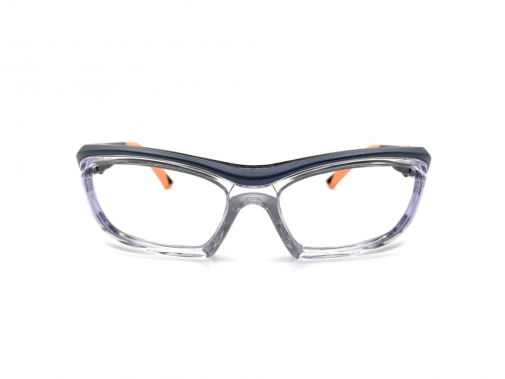 Lunettes de protection On-Guard - Unisexe - Bleu et orange