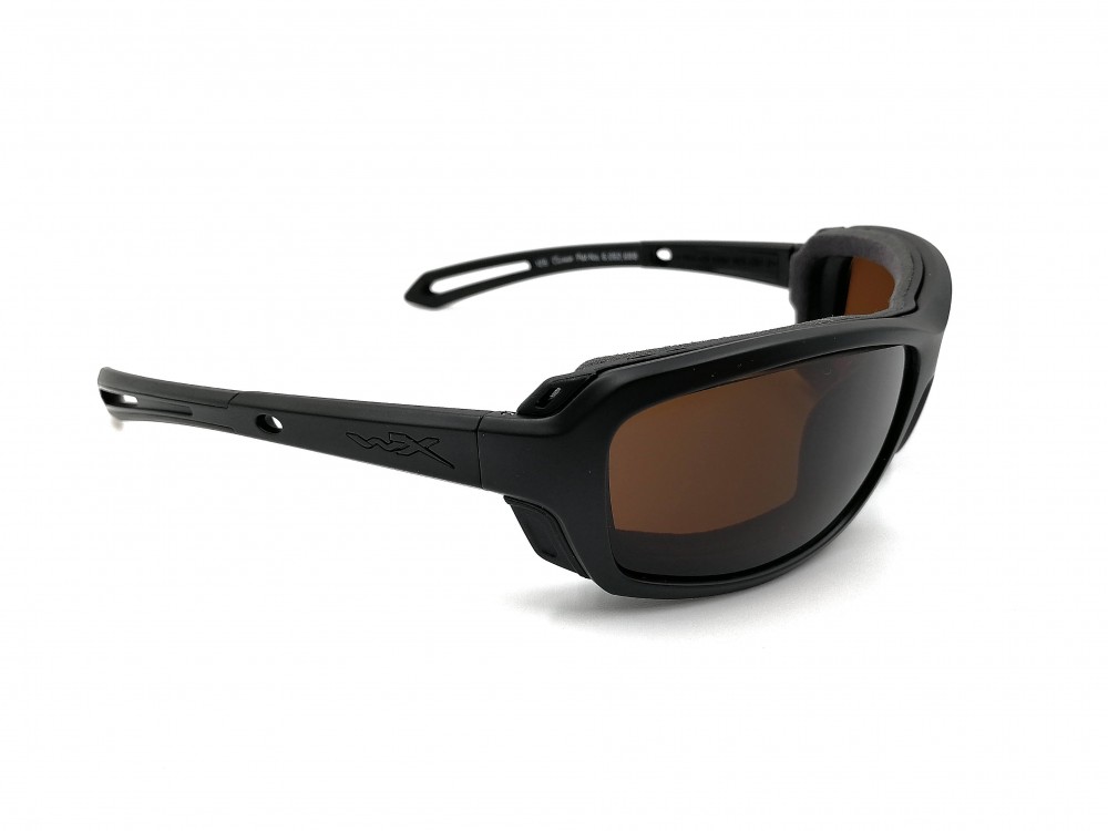 Lunettes de moto Wiley X - Unisexe - Lentilles teintées brunes