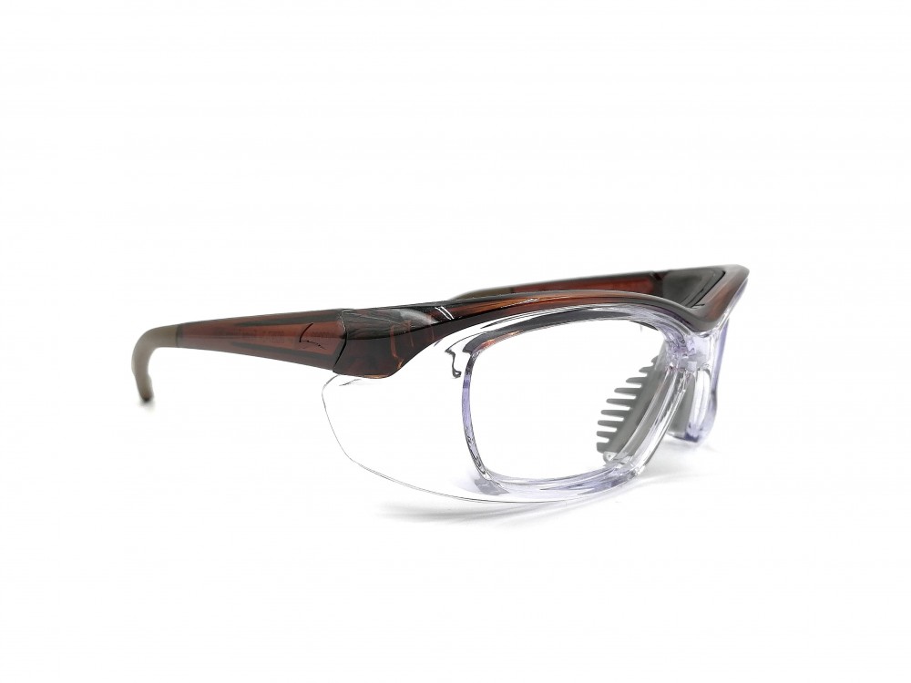 Lunettes de protection On-Guard - Unisexe - Brun