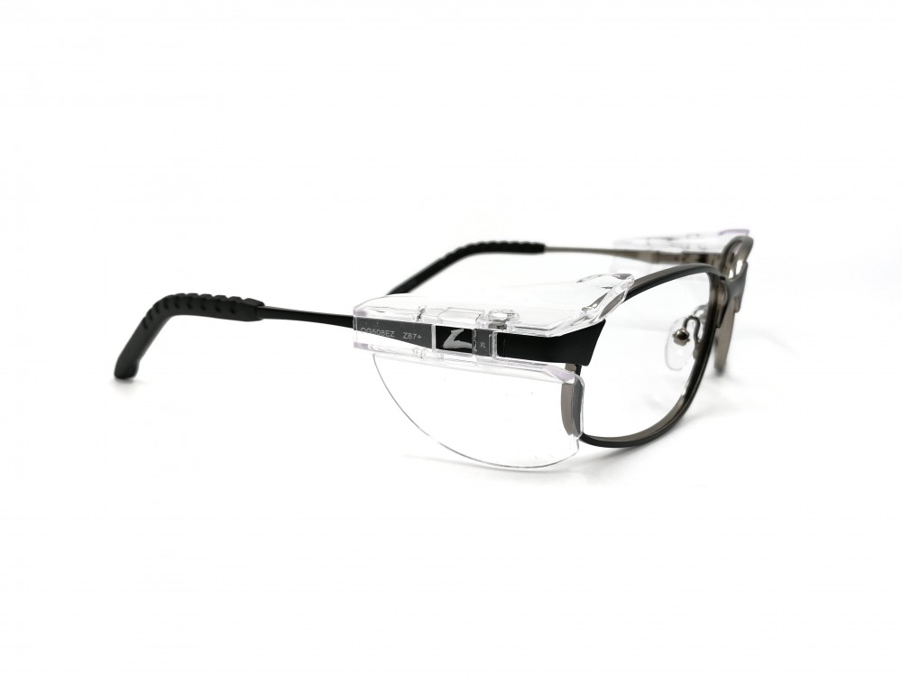 Lunettes de protection On-Guard - Métal noir