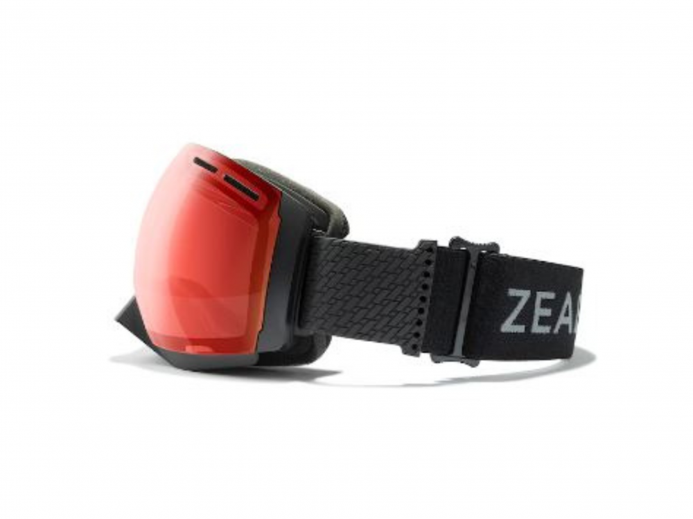 Lunettes de ski ZEAL - Modèle Highmark - Noir et rouge