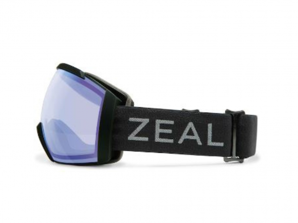 Lunettes de ski ZEAL - Modèle Hemisphere - Noir et bleu