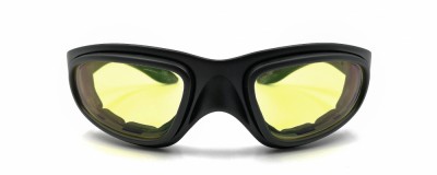 Lunettes de moto Wiley X - Unisexe - Lentilles teintées jaunes
