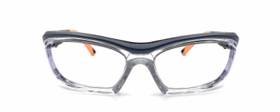 Lunettes de protection On-Guard - Unisexe - Bleu et orange