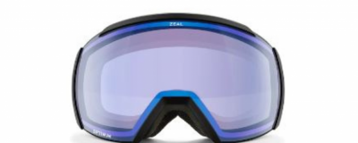 Lunettes de ski ZEAL - Modèle Hemisphere - Noir et bleu