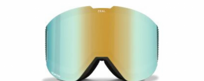 Lunettes de ski ZEAL - Modèle Lookout - Or et vert